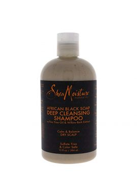 Shea Moisture African Black Soap Deep Cleansing Shampoo 384 ml
