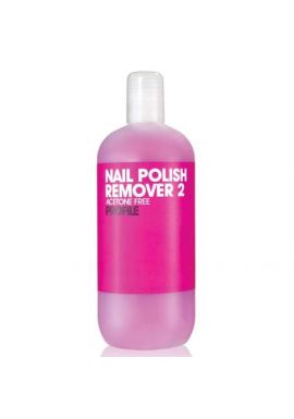 Salon System Profile Pink Nail Polish Remover 2 Acetone Free For Sculpted and Artificial Nails 500ml