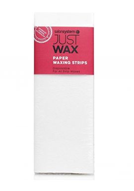 Salon System Just Wax Paper Waxing Strips - Pack of 100