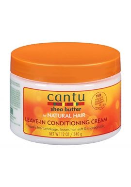 Cantu Shea Butter For Natural Hair Leave in Conditioning Cream, 340 g