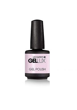 Salon System Gellux Gel Nail Polish, Marshmallow/Shimmer, 15 ml