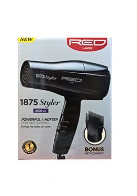 Red By Kiss 1875 Styler Mid Size Hair Dryer